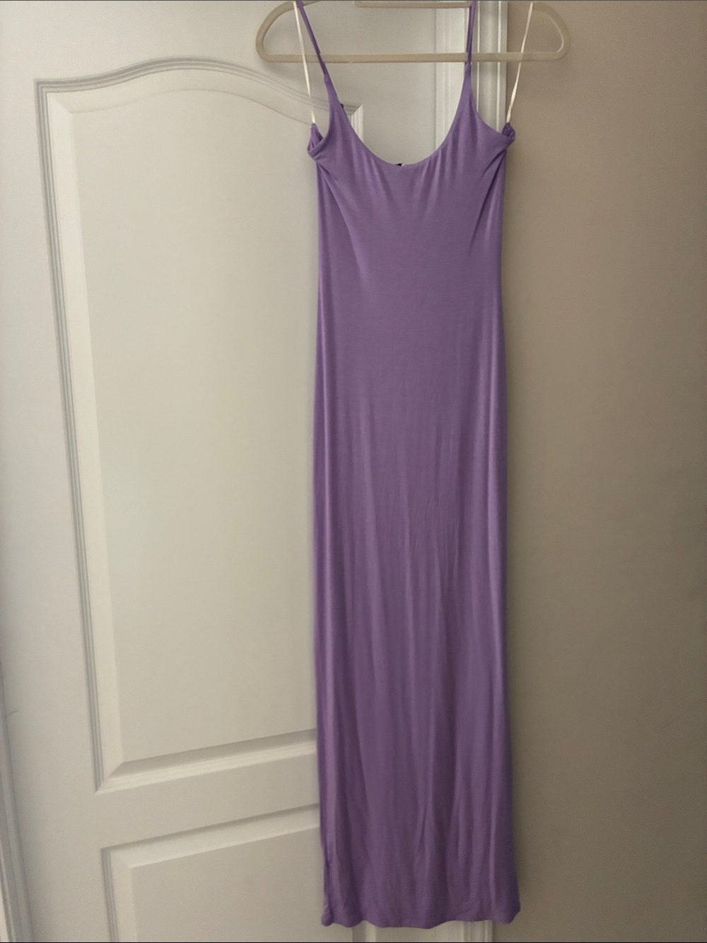 Fashion Nova Lavender Maxi Slip Dress